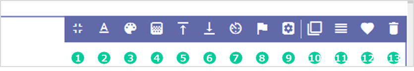 アイコン群の説明
